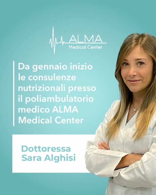Finalmente posso dare un volto a questa pagina, sono Sara Alghisi ho 25 anni e sono Biologa Nutrizionista👩🏼‍⚕️

Negli ultimi mesi ho conseguito la Laurea Magistrale in Alimentazione e Nutrizione Umana presso l’Università degli Studi di Milano. Successivamente ho effettuato l’Esame di Stato per l’iscrizione all’albo professionale dei Biologi. 

👩🏼‍🔬Ed eccomi qui, piano piano sto realizzando il mio sogno, quello che sto rincorrendo da molti anni. Ho ancora tanti progetti per il futuro ma ora non posso essere più emozionata ed orgogliosa dei traguardi che ho raggiunto con grande determinazione ✨

Sono super felice di annunciarvi che da gennaio inizierò le consulenze nutrizionali presso il poliambulatorio medico @alma.medicalcenter 

Vi aiuterò a migliorare il vostro stile di vita e il vostro rapporto con il cibo. 
Promuovo un’alimentazione consapevole e personalizzata, che possa essere preventiva e possa migliorare il vostro benessere. 

Il cibo non è solo nutrimento per il corpo ma anche per la mente 💆🏼‍♀️

Per info:
📍Poliambulatori Alma Medical Center, Via Milano 7, Roccafranca (Bs) 
📧 saraalghisi.nutrizionista@gmail.com. 🌐 link in bio

#poliambulatorio #salute #medicina #centromedico #benessere #prevenzione #medici #brescia #nutrizionista #nutrizione #biologa #biologanutrizionista #christmas #appuntamenti #saluteebenessere #medico #studiomedico #ambulatorio
#visitespecialistiche #cura #dottore #diagnostica #dottori #medicinaestetica #specialisti #miodottore #dottoressa #cibosano #roccafranca #chiari